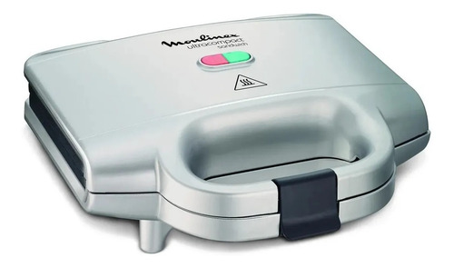 Imagen 1 de 6 de Sandwichera Ultracompact Moulinex Antiadherente Sm154180