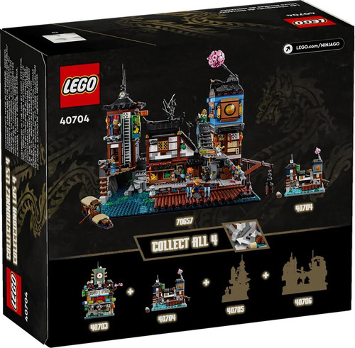 Juego De Construcción Lego Ninjago Micro Docks: Versión En M