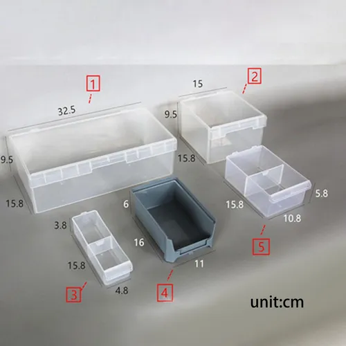 Organizador De Cajones Para Guardar Cosas, Contenedor, Caja
