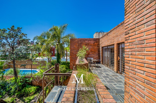Venta-casa -parque Y Pileta-4 Cocheras-bajo Belgrano