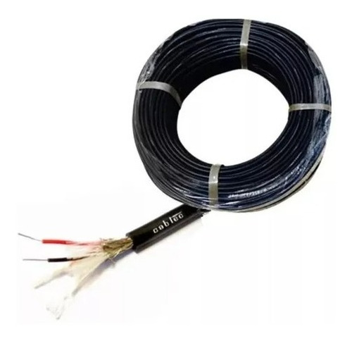 Rollo Cable Dmx Iluminacion 50 Metros 6,5mm 120 Ohm Cabtec