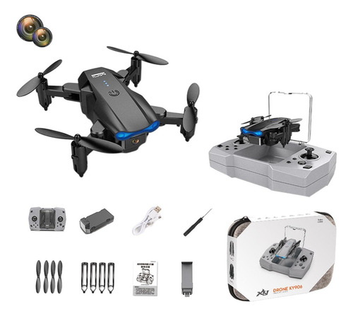 Ky906 Mini 4k Rc Quadcopter Tecla Rotación Automática