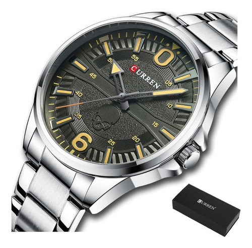 Relojes De Cuarzo For Hombre De Moda Inoxidable Curren