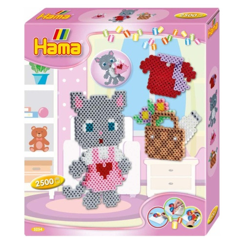 Set Hama Beads 2500 Piezas Gato