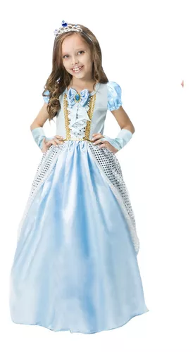 Fantasia Princesa Grace Infantil - Extra Festas