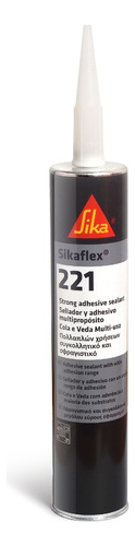 Pack Sikaflex 221 Sellador Profesional Blanco 300 Ml