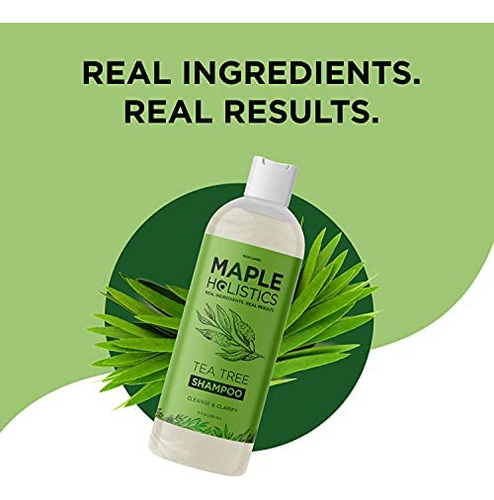 Tea Tree Shampoo Para Homens E Mulheres - Tea Tree Oil Sham