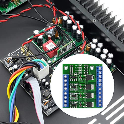 Módulo Pwm Mos Fet, Placa De Circuito Amplificador Plc De 4
