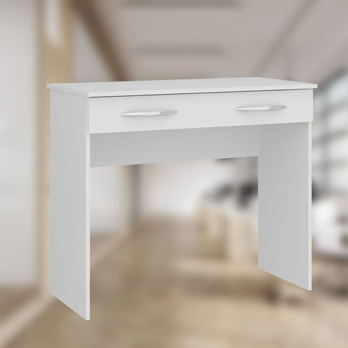 Imagen 3 de 3 de Mueble Escritorio Con Cajón Central 90 De Ancho 78 De Altura 45 De Profundidad