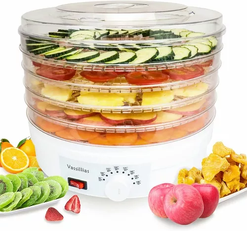 Deshidratador de Alimentos para Secado Rápido de Frutas y Verduras Sunnimix Máquina  Seca