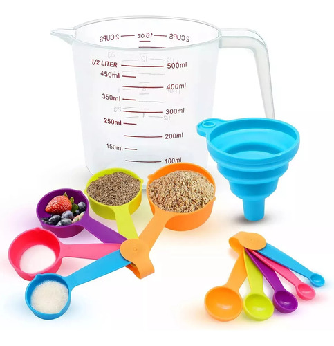 Herramienta De Taza De Medición De Pastelería De Cocina 12pc