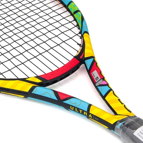 Raquete De Tenis Wilson Ultra 100 Romero Britto Capa Térmica