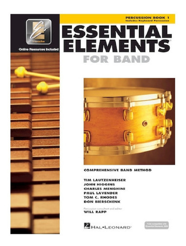 Essential Elements For Band, Percussion Book 1: Comprehensiv
