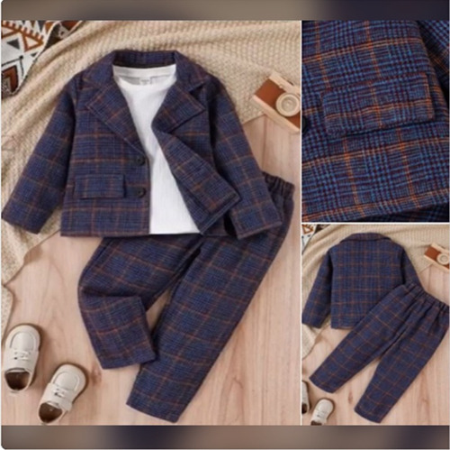 Conjunto Formal Para Niños, Tallas 2, 4 Y 6 Años.