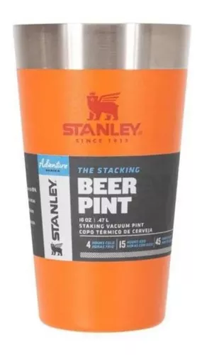 Copo Stanley Térmico Churrasco Festa Cerveja Gelada Sem Tampa 473 ml