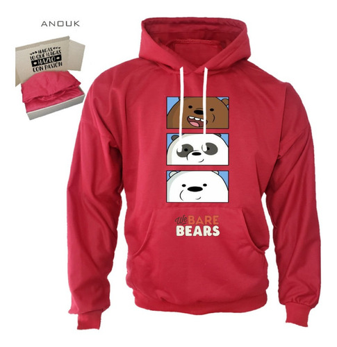 Imagen 6 de 10 de Buzo Hoodie Personalizado Saco Osos Escandalosos Estampado
