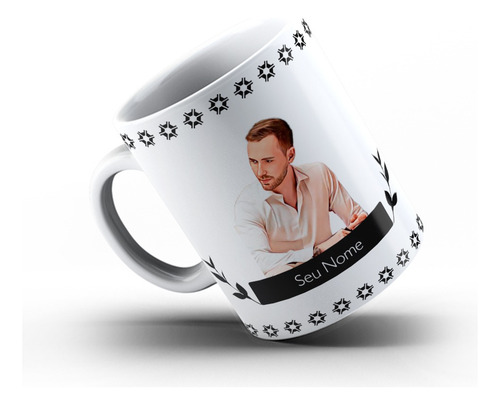 Caneca Caricatura Personalizada Profissão Agronomia Com Nome