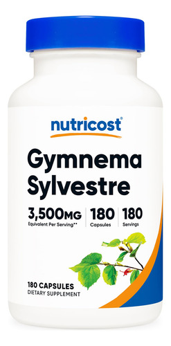 Suplemento Nutricost: Extrato De Gymnema Sylvestre 3500mg 18