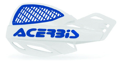 Cubremano Uniko Vented Blanco/azul 9846.041 Acerbis -