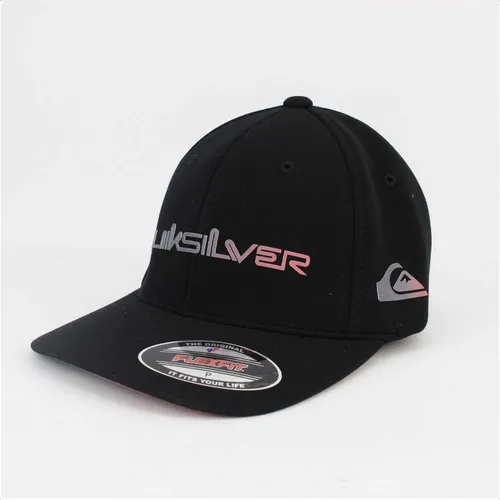 Boné Quiksilver Flexfit Emb Side Omni Dark Grey P - Caps Company