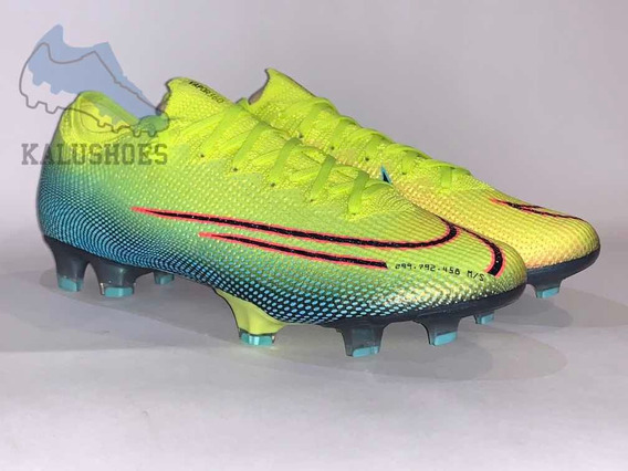 tacos nike mercurial amarillos