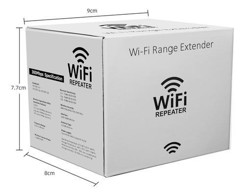 Repetidor Wifi 5g 2.4g Fácil Instalación Compatible Al Cien