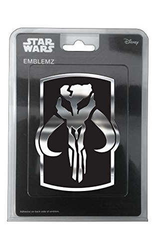 041523 Star Wars Mandalorian Skull Emblema Moldeado Por...