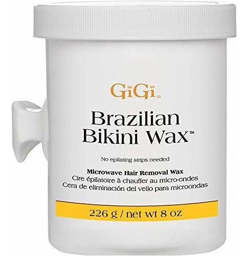 Gigi Brazilian Bikini Wax Fórmula Para Microondas - Cera De