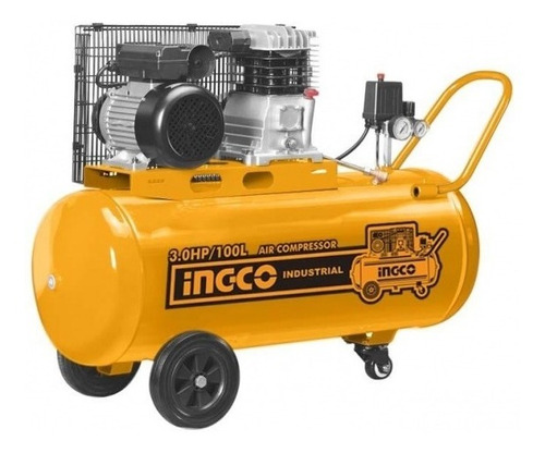 Compresor De Aire 100 Litros  30 Hp Ingco Uac301008 #ingsc
