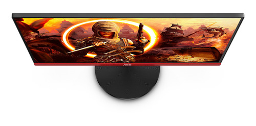 Imagen 4 de 5 de Monitor gamer AOC Agon G2490VX LCD 23.8" negro y rojo 100V/240V