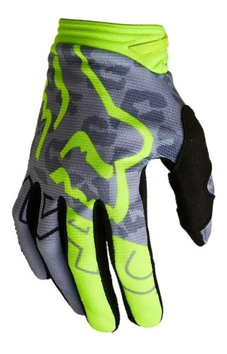 Guantes 180 Skew Mujer Adulto Amarillo Gris Moto Atv Fox