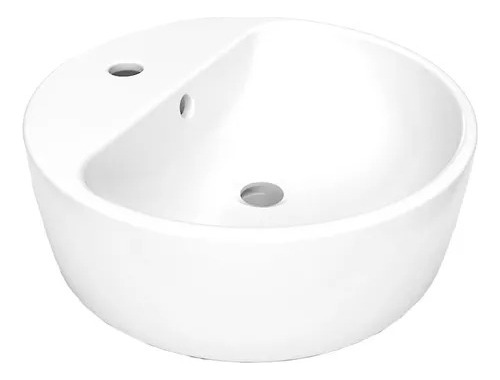 Lavabo Sobre Poner Helvex Morea 1 Con Rebosadero Blanco