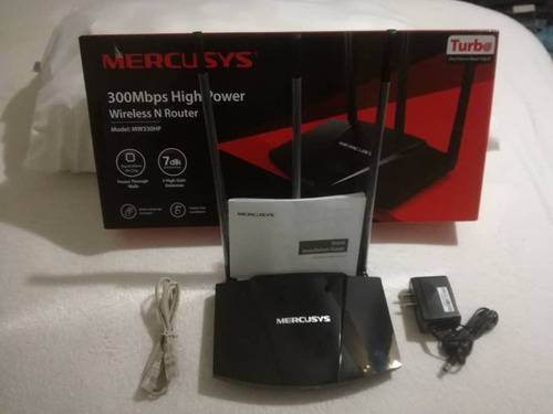 Mercusys 300mbps High Power,--wireless N Router,-mod:mw330hp