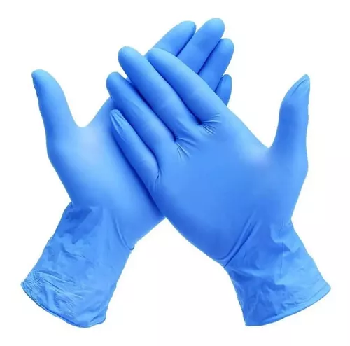 Guantes Nitrilo s/Polvo Azul ExtraSmall. Caja x 100u. Dexal -  grimbergdentales