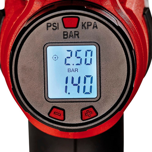 Imagen 2 de 10 de Compresor Manual Inalámbrico Einhell 11 Bar Ideal Neumáticos