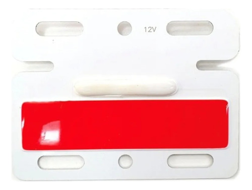 Pack X4 Faro Lateral Led Rojo 12v Camión Colgante Off Road