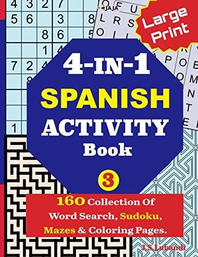 Libro : 4-in-1 Spanish Activity Book; 3 (fun Spanish... 