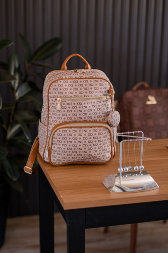 Mochila Chenson - Notebook - Elegance Luxo - Bege - Chenson 8485078