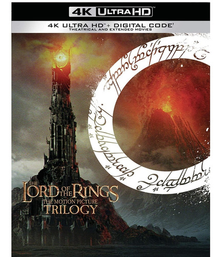 Blu Ray Lord Of The Rings 4k Ultra Hd Extende Señor Anillos 
