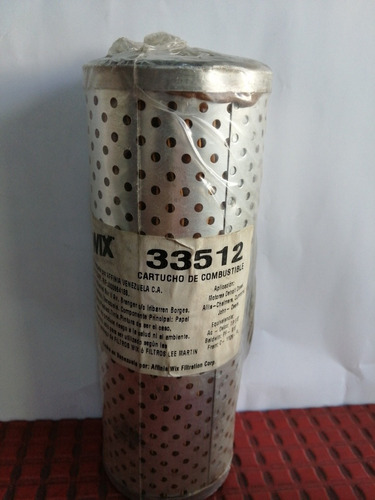 Filtro Combustible Diesel Cartucho Wix 33512