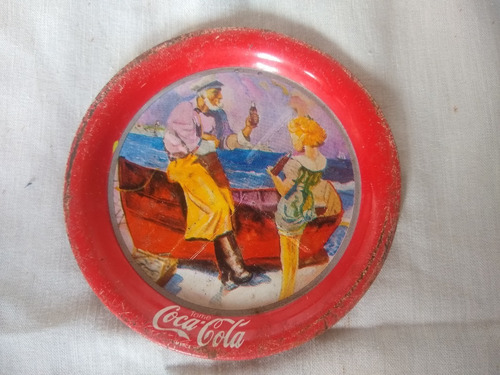 Platito De Coca Cola, Buen Estado (Usado)