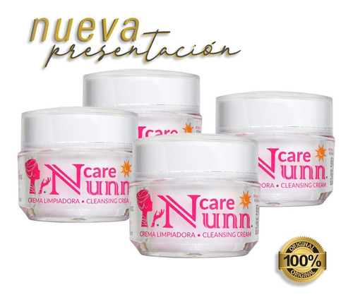 4 Crema Nunn Care 100% Original Envío Express Gratis 