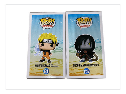 Funko Pop Naruto Uzumaki Funko Shop Y Orochimaru Akatsuki Ms (Usado)