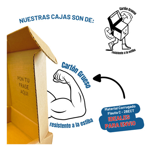 10 Mailbox Caja Envios Uber Eats Rappi Con Tu Logo 25x25x8
