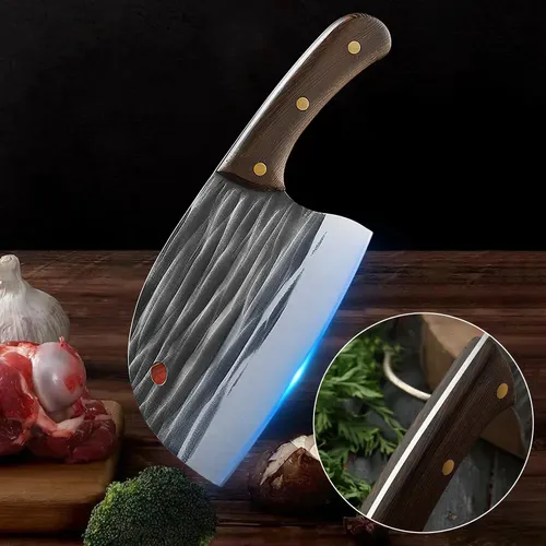 Forja Manual Profesional Y Cuchillo De Cocina Del Chef 2pc | MercadoLibre
