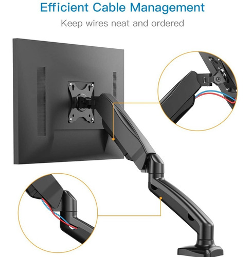 Rack Soporte Para 1 Monitor 14 A 27 PuLG