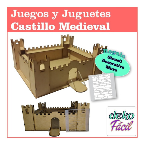 Castillo Medieval Fibrofacil Para Soldados
