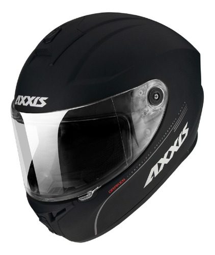 Casco Moto Axxis Draken By Mt Helmets Negro Mate Md Cts
