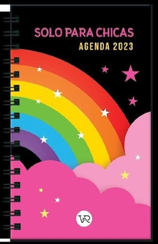 Libro - Agenda 2023 Solo Para Chicas [nubes Rosa] [dos Pagi