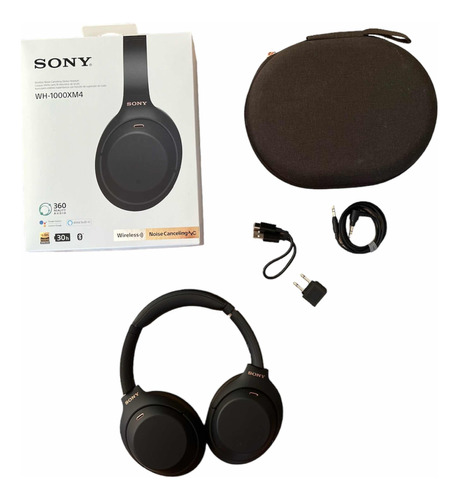 Audífonos Inalámbricos Bluetooth Anc Sony Wh-1000xm4 Negro